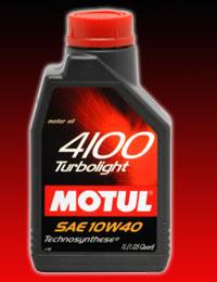 MOTUL 4100(`[4100)ICV[Y 4100 Turbolight 10W40