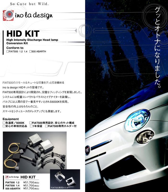 Ab\EC^[iVi@ino la design HID KIT