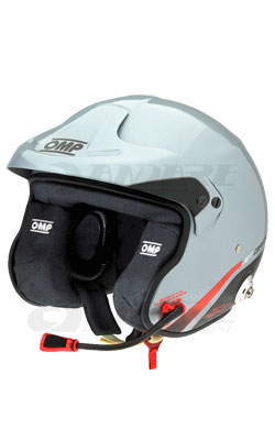 OMP@wbg(RacingHelmet)@WFbg J[{ nX (Jet Carbon Helmet With Intercom HANS)
