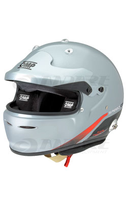 OMP@wbg(RacingHelmet)@@Xs[h J[{ nX (Speed Carbon Helmet HANS)