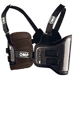 OMP カート用 カーボン リブプロテクター Rib-protector Carbon(KK047E)