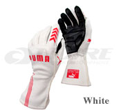 プーマ(PUMA)　レーシンググローブ　ポディオ(Podio Racing Gloves (FIA)) ホワイト