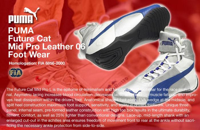 PUMA　レーシングシューズ　フューチャーキャット Future Cat Mid Pro Leather 06